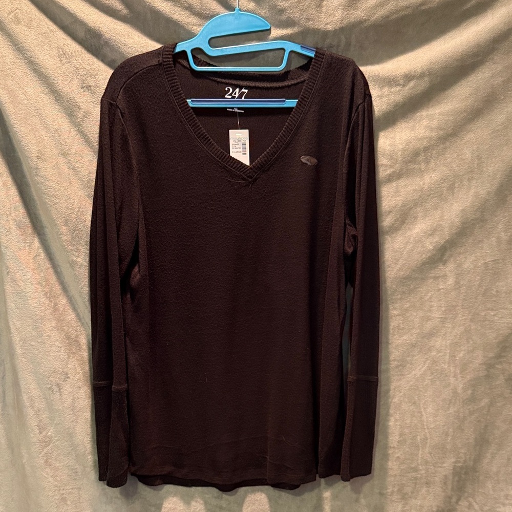 Maurices Black 24/7 Collection Tee